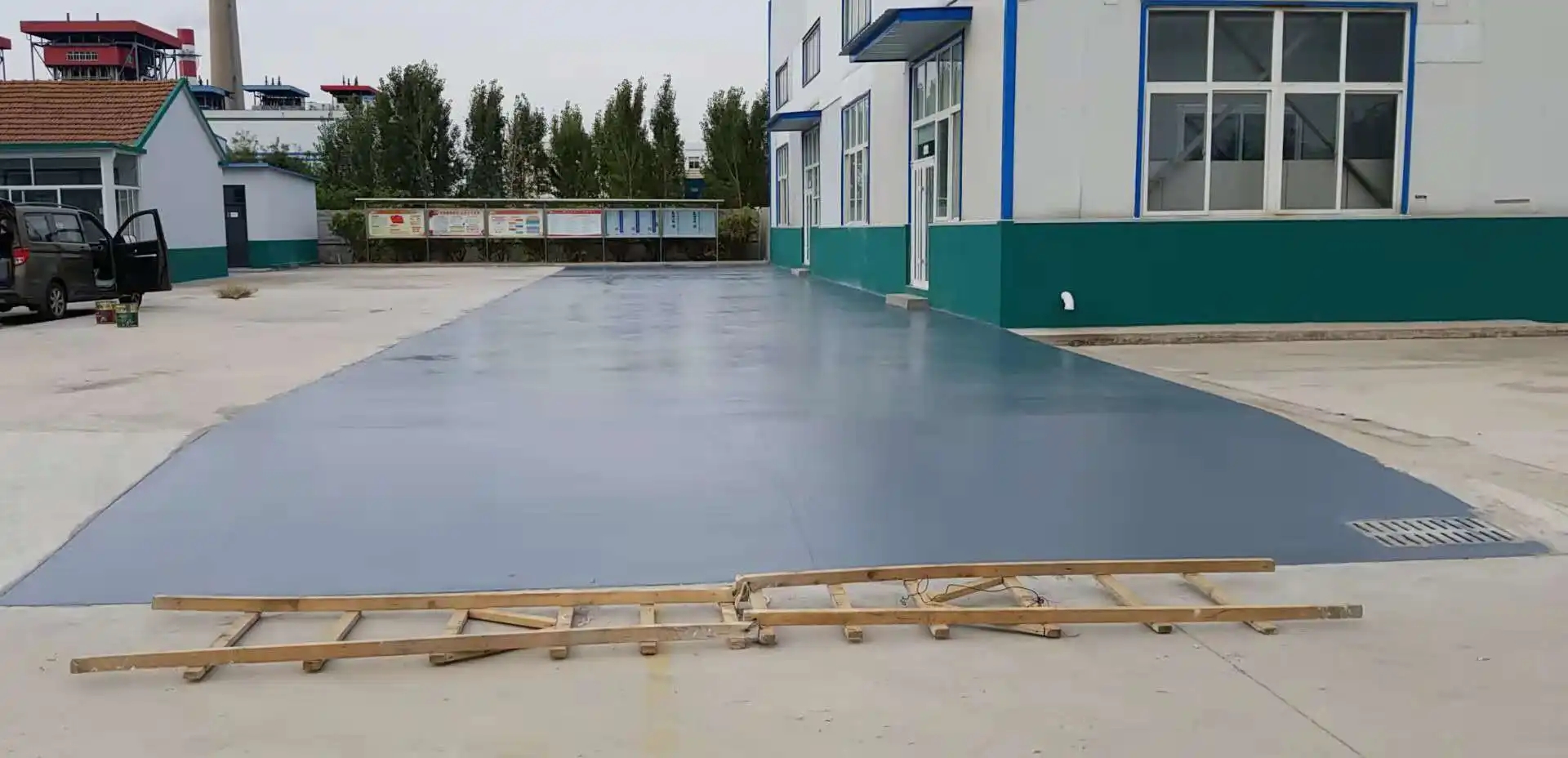 许昌车间厂房地坪漆修补翻新